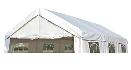 DEGAMO Ersatzdach Dachplane für Profi Partyzelt 3x6 Meter