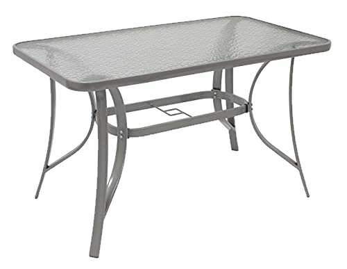 DEGAMO Gartentisch Florenz 70x120cm rechteckig