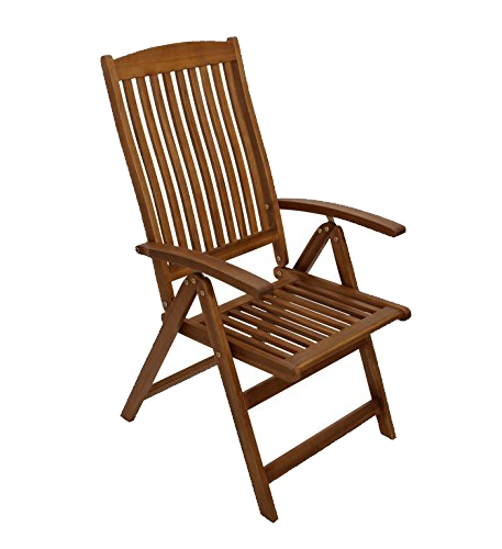 DEGAMO Klappsessel Gartensessel Maracana 5-Fach verstellbar